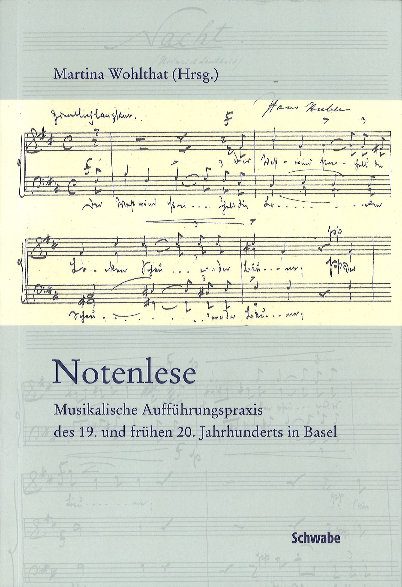 Cover der Publikation "Notenlese"